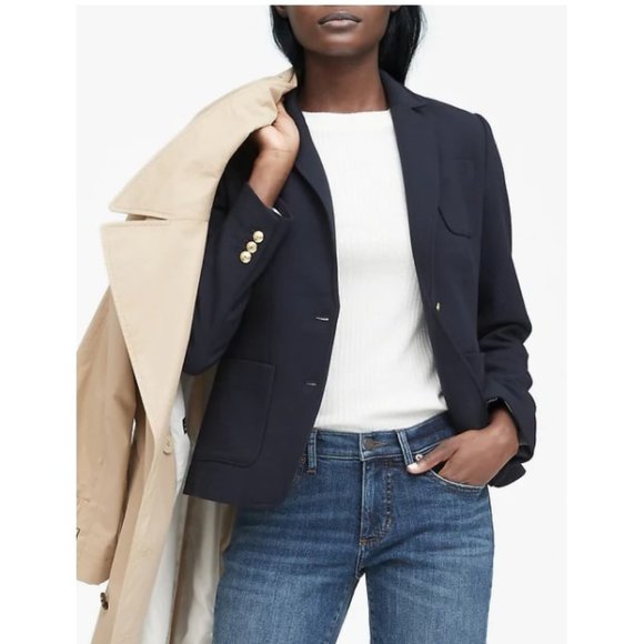 Banana Republic Jackets & Blazers - NWT Banana Republic Wool Blend Hacking Jacket